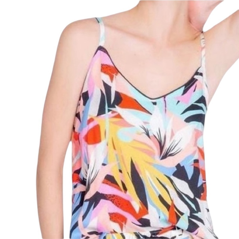 PJ Salvage Tropical Print Cami Top NWT